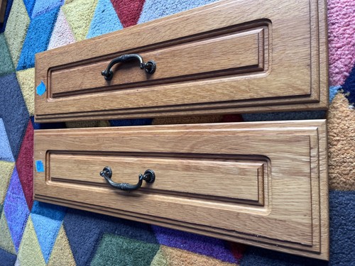 Solid oak kitchen - oak, cabinet