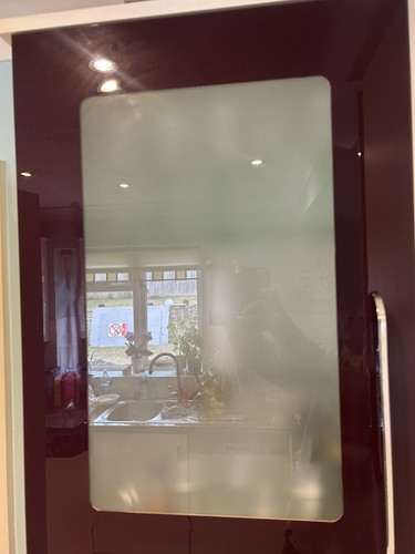Purple gloss cupboard doors - purple,