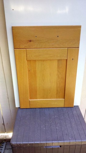 Solid light oak shaker kitchen - solid,