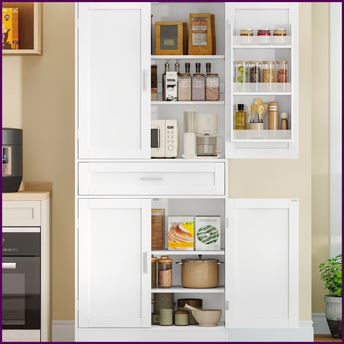 Tall kitchen pantry cabinet - pantry,