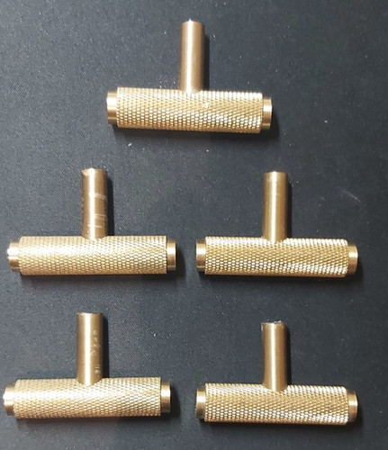 Knurled knob bar pull - knurled,