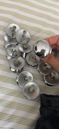 Kitchen cupboard door knobs - kitchen,