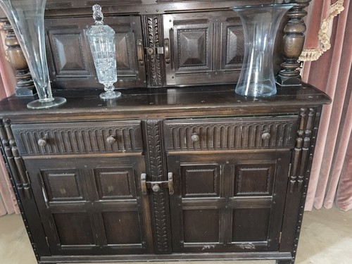 Antique oak court - antique,