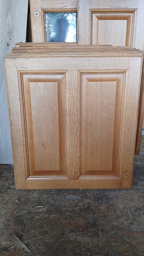 Solid oak kitchen cupboard - oak,