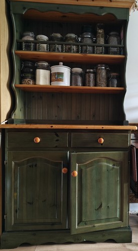 Vintage pine welsch dresser - vintage,