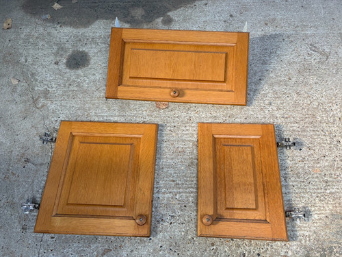 Oak kitchen cabinet doors - doors, x