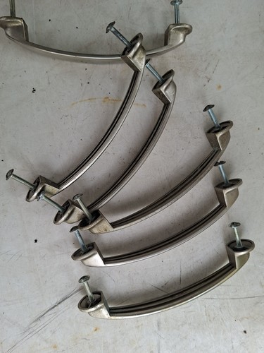 20x used brass cabinet handles - brass,