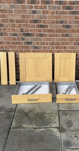 Oak shaker kitchen cupboard - oak,