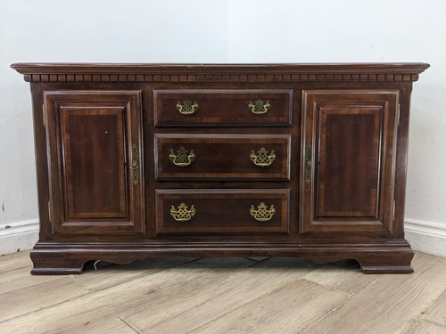 Sideboard mahogany veneer - mahogany,