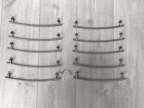 Brushed stainless steel - 10,