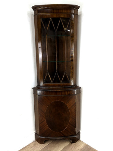 Corner cabinet mahogany - 2, door
