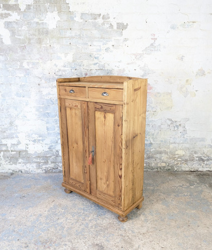 Antique pine vertigo cabinet - vertigo,